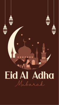 Blessed Eid Al Adha Instagram reel Image Preview