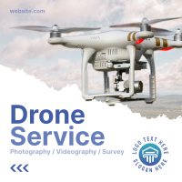 Drone Services Available Instagram post Image Preview