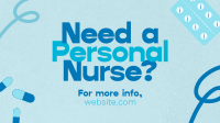 Caring Professional Nurse Facebook Event Cover Image Preview