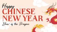 Dragon Chinese New Year Facebook Event Cover Image Preview