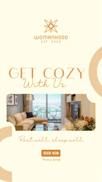 Get Cozy With Us Instagram Story Design