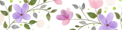 Spring Watercolor LinkedIn banner Image Preview