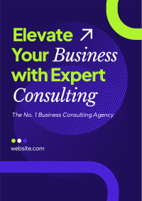 Expert Consulting Poster Design