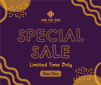 Special Sale for a Limited Time Only Facebook Post Design