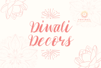 Lotus Diwali Decors Pinterest board cover Image Preview