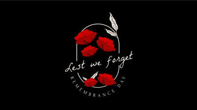 Lest We Forget Facebook Event Cover Image Preview