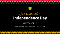 Republic Of Mali Facebook Event Cover Design