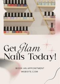 Salon Glam Nails Flyer Image Preview