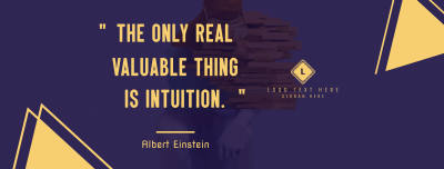 Intuition Philosophy Facebook cover Image Preview