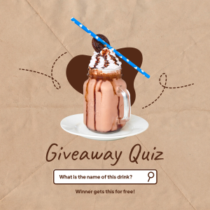Giveaway Quiz Instagram post Image Preview