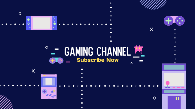 Console Gamer Channel YouTube Banner