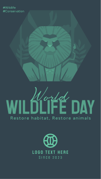 Restoring Habitat Program Facebook Story Design