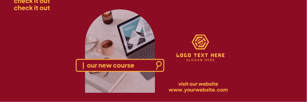 New Course Twitter Header Design Image Preview