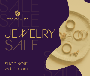 Organic Minimalist Jewelry Sale Facebook post Image Preview