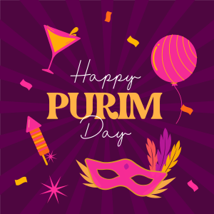 Purim Celebration Linkedin Post Image Preview