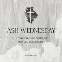 Ash Wednesday Celebration Linkedin Post Image Preview