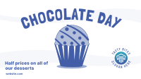 Chocolate Cupcake Facebook Event Cover Image Preview