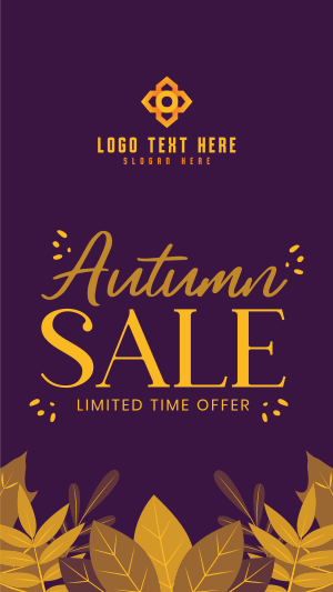 Autumn Limited Offer Facebook story Image Preview