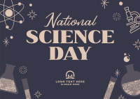 Celebrating Science Postcard Design