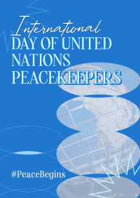 UN Peacekeepers Day Favicon | BrandCrowd Favicon Maker