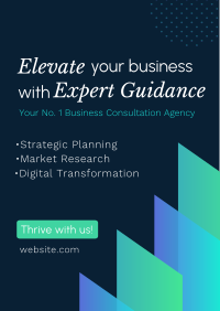 Your No. 1 Business Consultation Agency Flyer Design