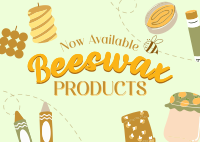 Beeswax Products Postcard Image Preview
