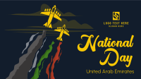 UAE National Day Airshow Facebook event cover Image Preview