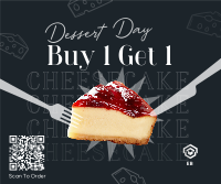 Cheesy Cheesecake Facebook Post Image Preview