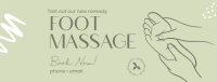 Foot Massage Facebook cover Image Preview