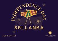 Sri Lanka Independence Badge Invoice | BrandCrowd Invoice Maker