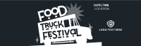 Food Truck Fest Twitter Header Design