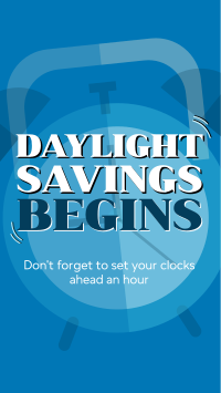 Playful Daylight Savings Video Preview