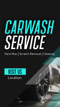 Cleaning Car Wash Service Instagram Story Preview