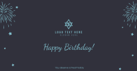 Happy Birthday Message Facebook Ad Design