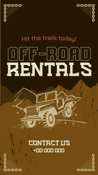 Rustic Off-road Rentals Facebook Story Preview