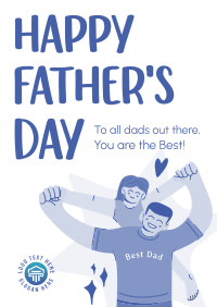 Jolly Father's Day  Flyer Image Preview