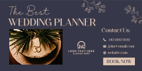 Boho Wedding Planner Twitter Post Design