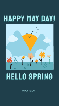 Spring Concept Instagram Story Design