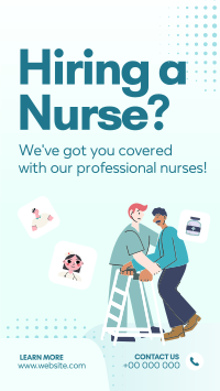 Healthcare Staff Available TikTok video Image Preview