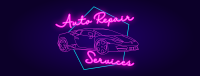 Neon Repairs Facebook cover Image Preview