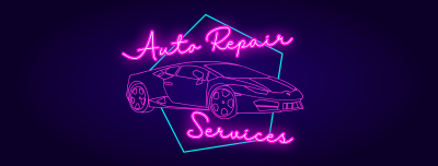 Neon Repairs Facebook cover Image Preview