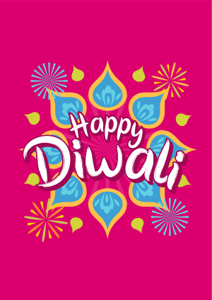 Diwali Festival Greeting Flyer Image Preview