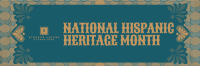 Talavera Hispanic Heritage Month Twitter Header Image Preview