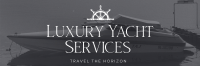 Luxury Yacht Services Twitter Header Image Preview