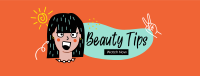 Beauty Cute Tips Facebook cover Image Preview