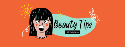Beauty Cute Tips Facebook cover