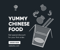 Asian Food Delivery Facebook Post Image Preview