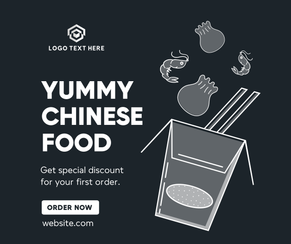 Asian Food Delivery Facebook Post Design Image Preview