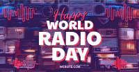 Celebrate World Radio Day Facebook Ad Design