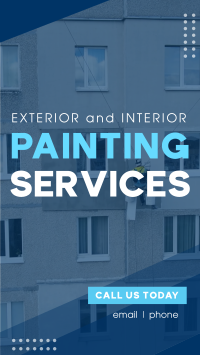 Exterior Painting Services TikTok video Image Preview